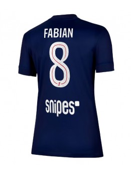 Billige Paris Saint-Germain Fabian Ruiz #8 Hjemmedrakt Dame 2025-26 Kortermet